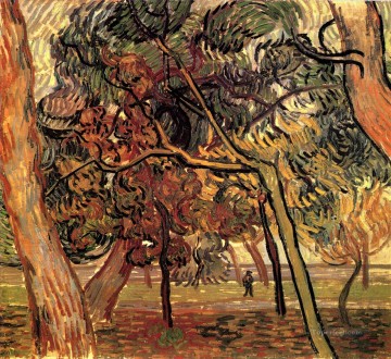  Vincent Pintura Art%C3%ADstica - Estudio de los pinos 1889 Vincent van Gogh.